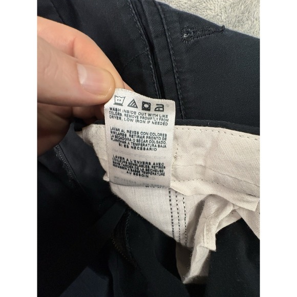 Timber Creek by Wrangler Men's 42x30 Dark Navy Pleated Chino Pants SEE DESCRIPTI - Picture 7 of 11